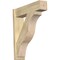 Ekena Millwork Funston Block Rough Sawn Outlooker, Douglas Fir, 8"W x 30"D x 36"H OUT08X30X36FST05RDF - alternate 1